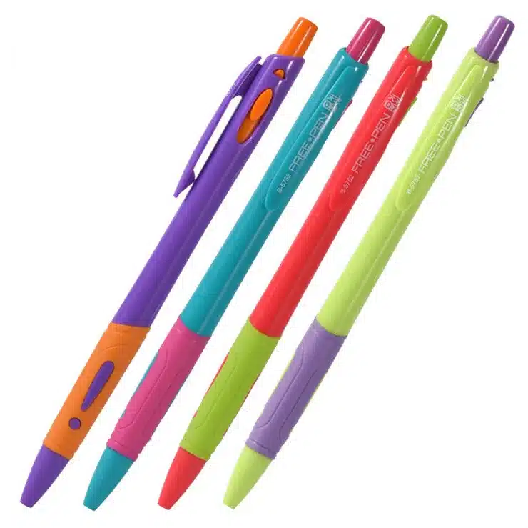 10 Pcs/lot Cute 0.7mm Ballpoint Pen Blue Ink Office Accessories Material Escolar Writing Supply Mark Ball Pen Stationery 9