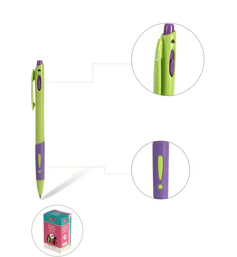 10 Pcs/lot Cute 0.7mm Ballpoint Pen Blue Ink Office Accessories Material Escolar Writing Supply Mark Ball Pen Stationery 10