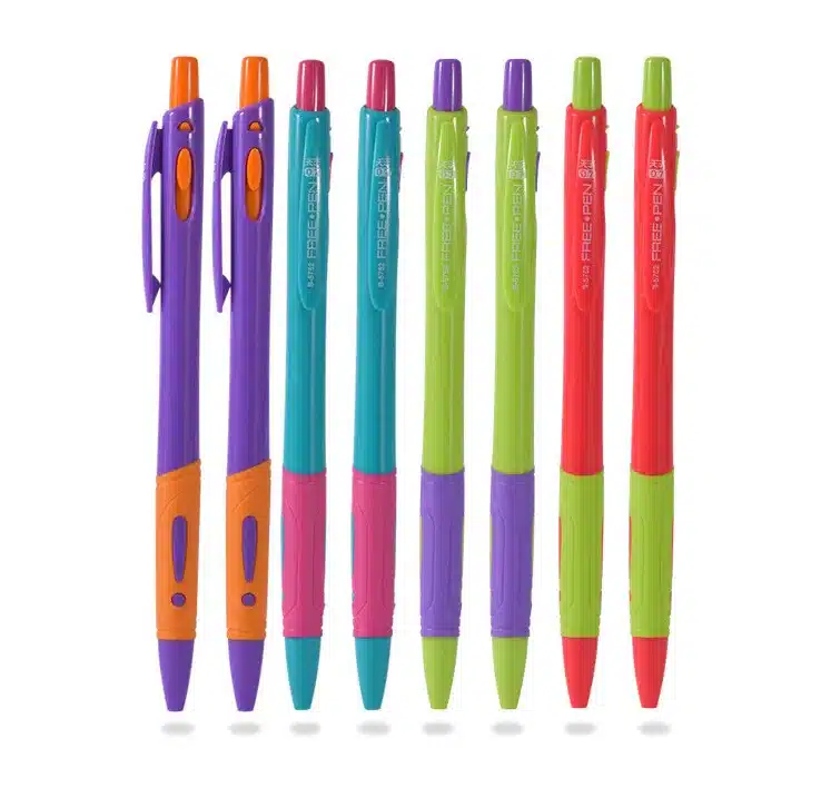 10 Pcs/lot Cute 0.7mm Ballpoint Pen Blue Ink Office Accessories Material Escolar Writing Supply Mark Ball Pen Stationery 11