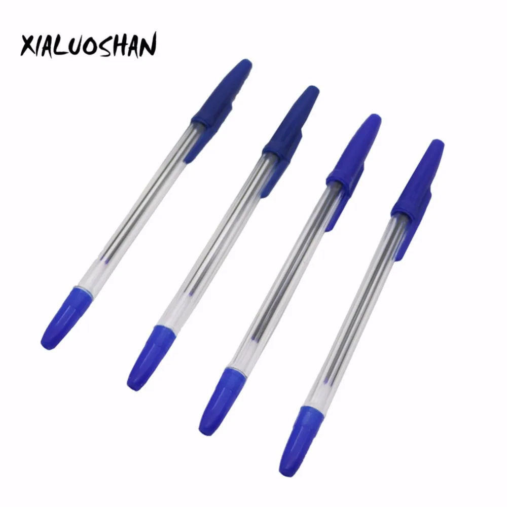 10 Pcs/lot Bullet Ballpoint Pen Ball-point Pen 0.7mm Blue Ink Dedicated Novelty Gift Zakka Material Office School Supplies 8