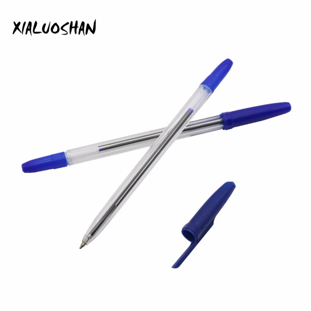 10 Pcs/lot Bullet Ballpoint Pen Ball-point Pen 0.7mm Blue Ink Dedicated Novelty Gift Zakka Material Office School Supplies 9
