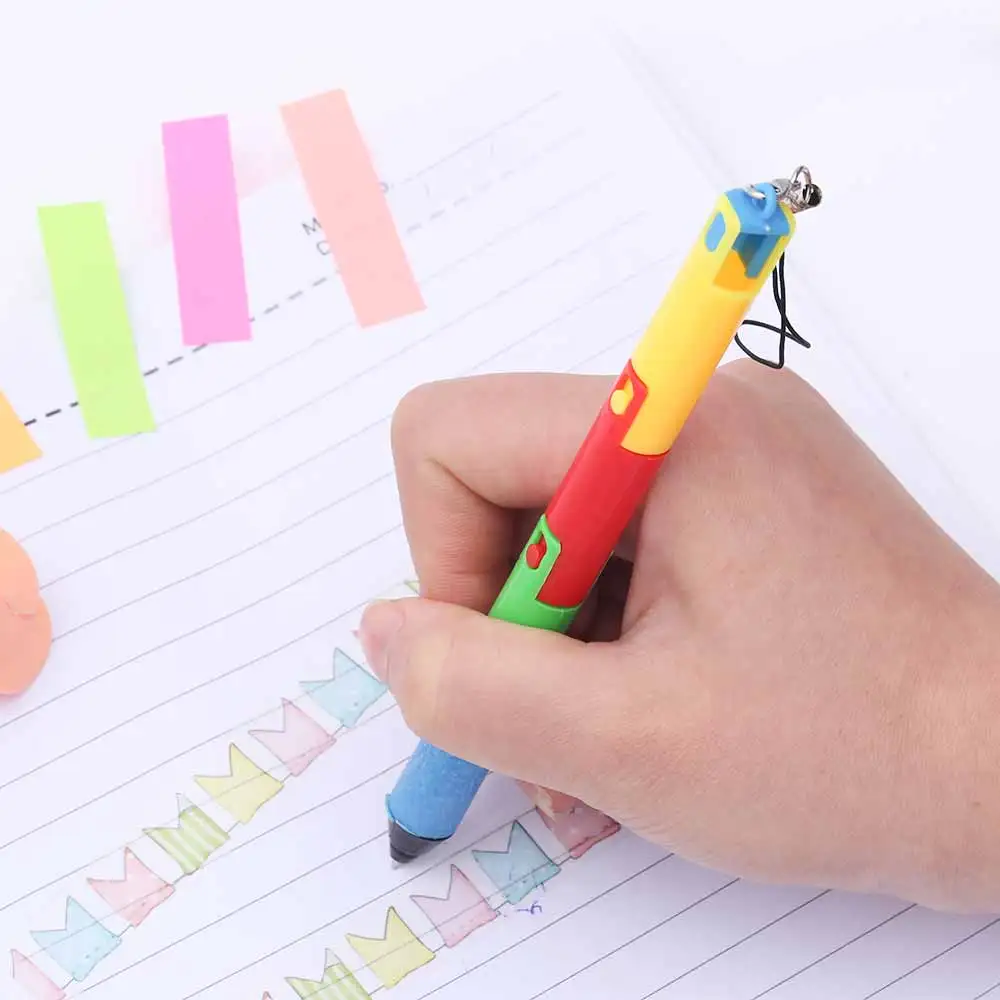 TOMTOSH Foldable Ballpoint Pen Stitch Pen Wholesale Bend Pen Creative Student Prize Item Pen 8