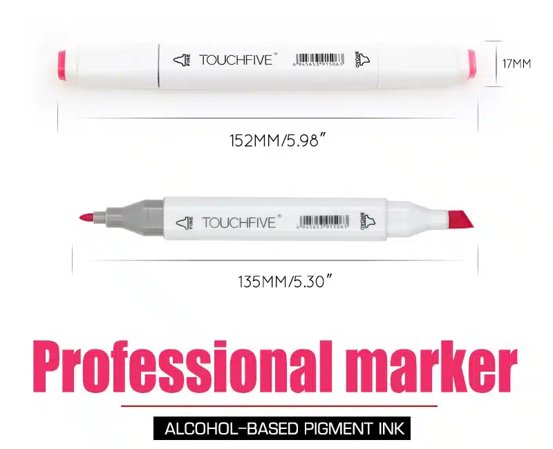TOUCHfive 168colors you Can Yourself Choose Color Number Alcohol Based Markers Dual Head Art Sketch Marker for Drawing Manga Pen 11