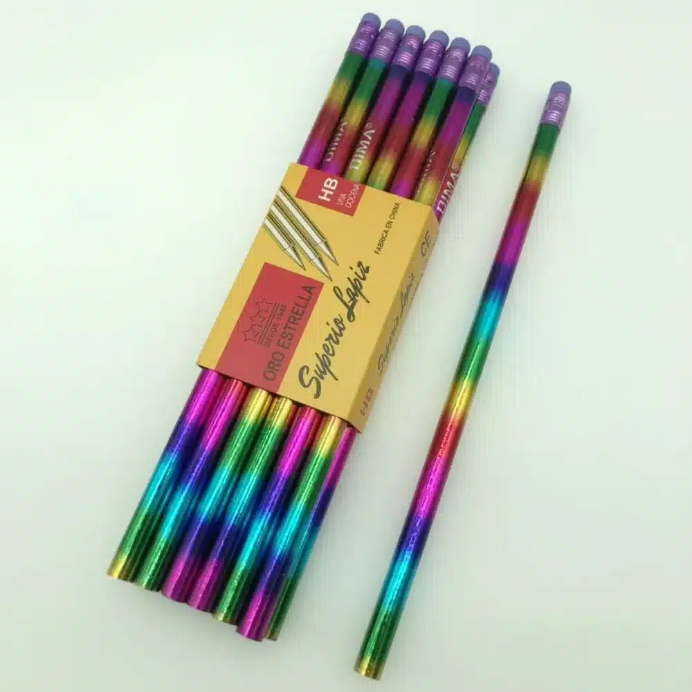 Beautiful pencil wooden HB pencil environmental protection pencil learning office sketch pencil 1
