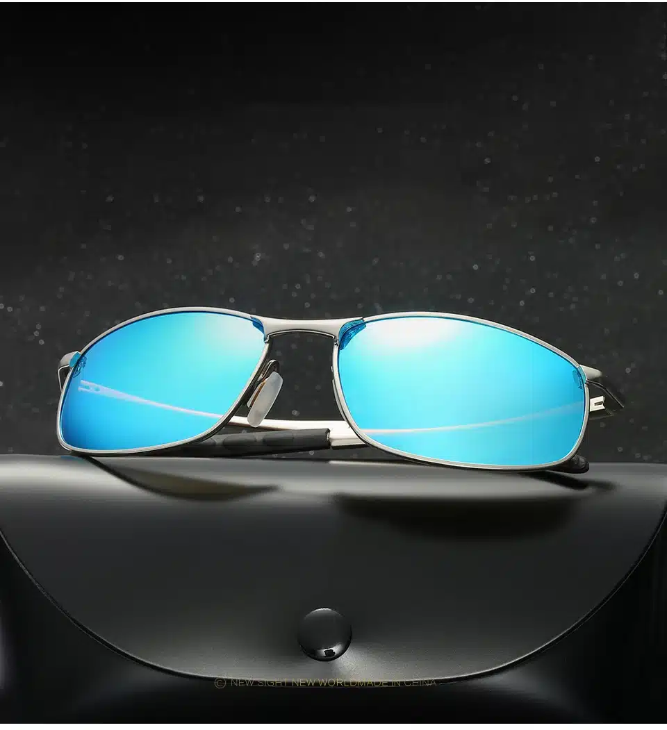 VCKA Polarized Sunglasses Men Brand Designer Rectangle Rectangle Sunglass Mens Driving Sun Glasses oculos de sol UV400 Eyewear 5
