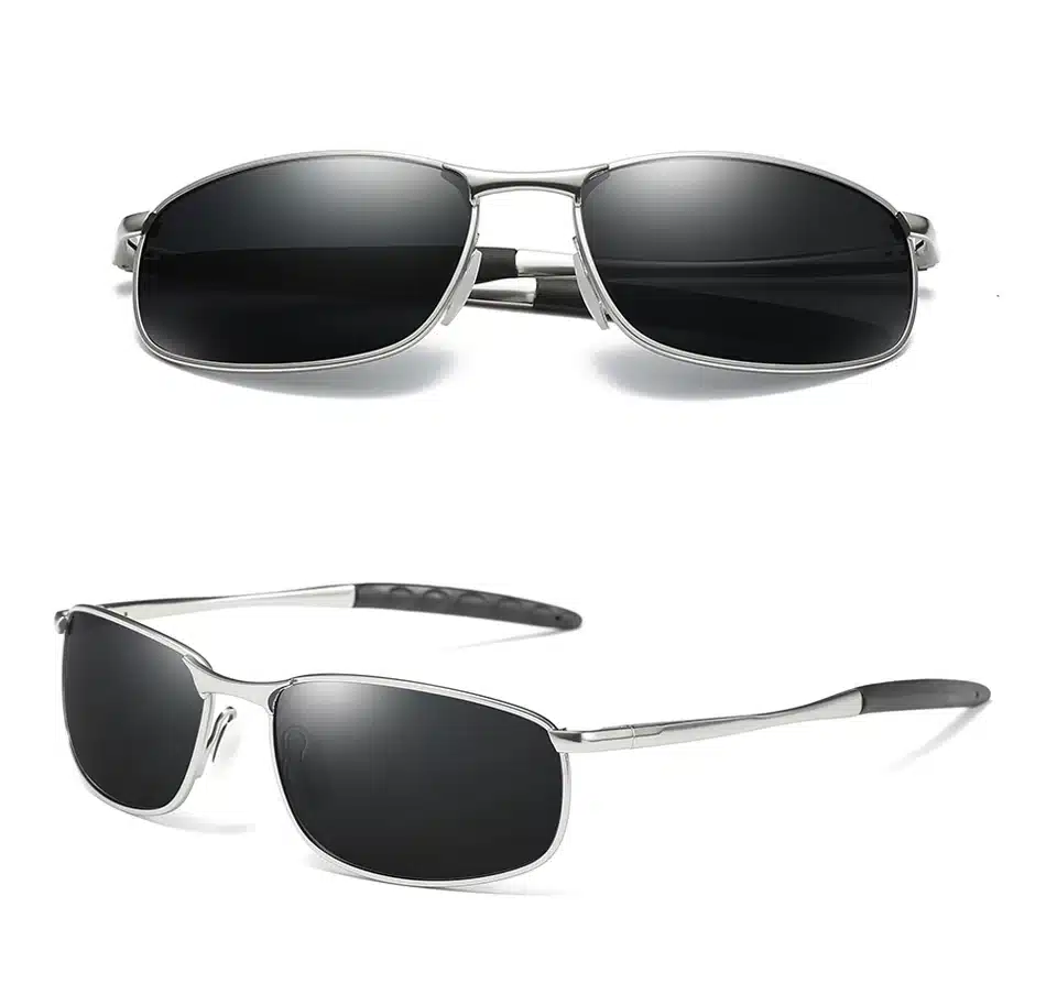 VCKA Polarized Sunglasses Men Brand Designer Rectangle Rectangle Sunglass Mens Driving Sun Glasses oculos de sol UV400 Eyewear 8