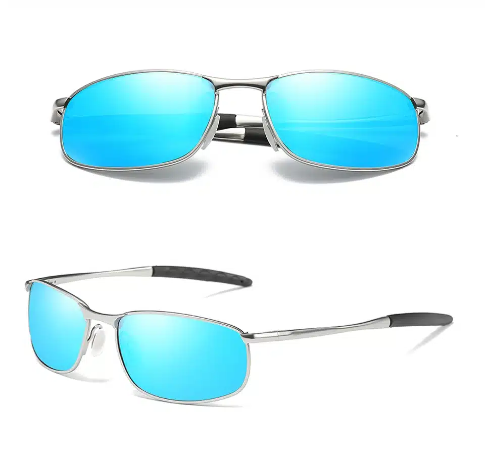 VCKA Polarized Sunglasses Men Brand Designer Rectangle Rectangle Sunglass Mens Driving Sun Glasses oculos de sol UV400 Eyewear 10