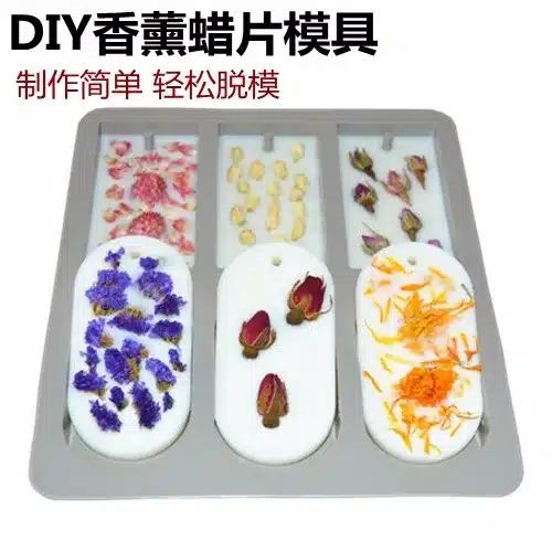 CHUANGGE Soy Wax Mold Aromatherapy Essential Oils Of Soybean Wax Soy Mold Pendant Silicone Mold DIY Handmade Candle New Model 11