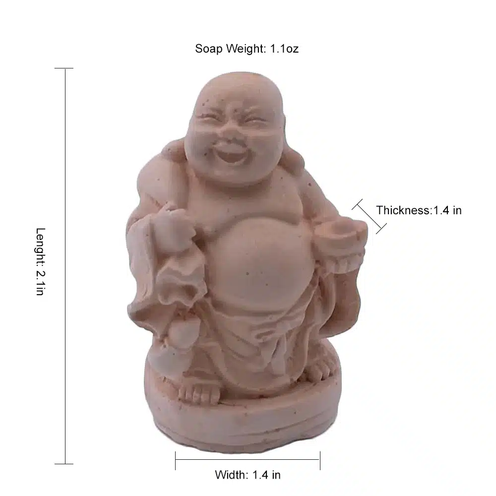 Chinese Buddha Silicone Soap Mold Candle Mold Food Grade Silicone Mold 3D Chocolate Molds 9