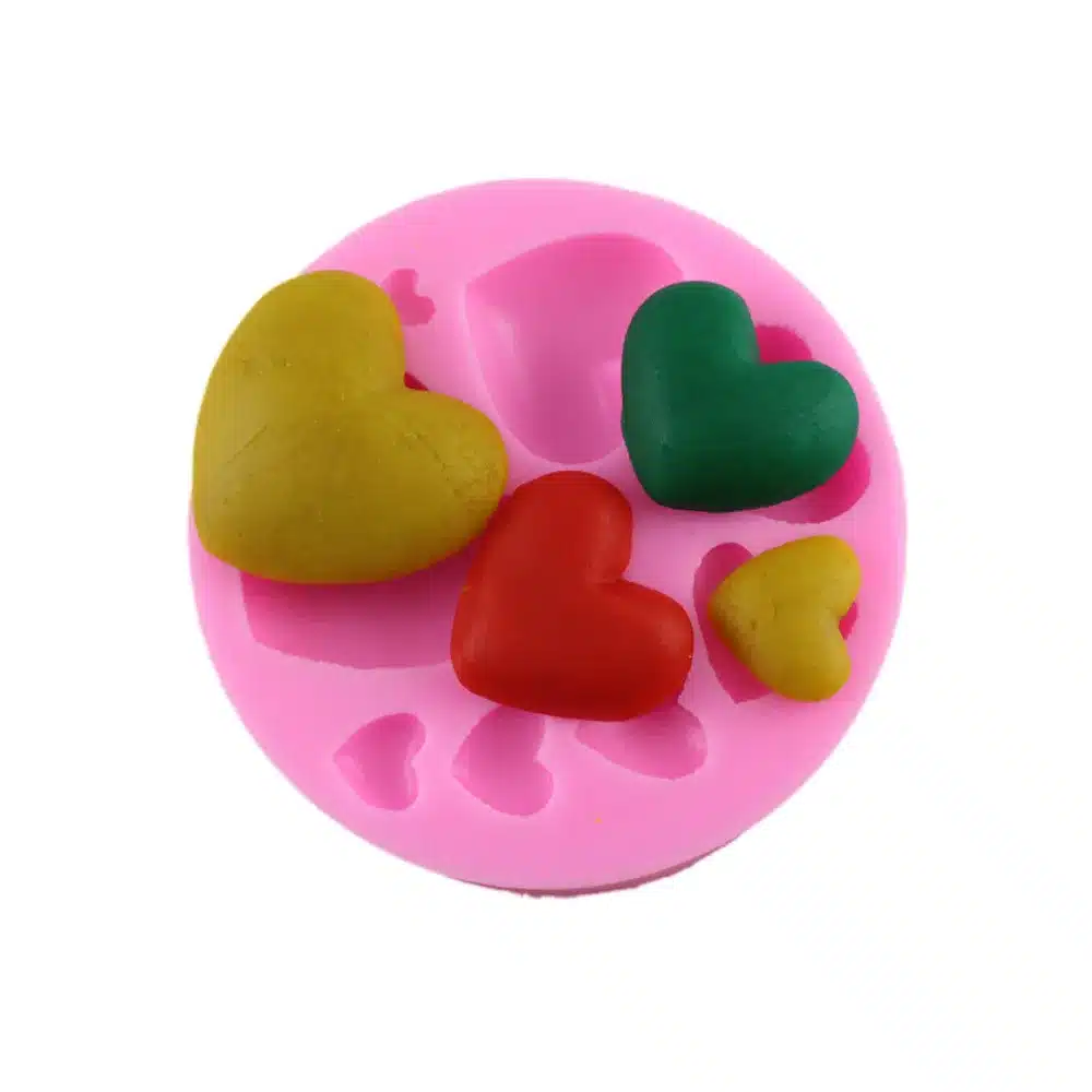 Luyou Luyou DIY Many Love Shaped 3D Silicone Cake Fondant Mold, Cake Decoration Tools, Soap, Candle Moulds For Kitchen FM084 13