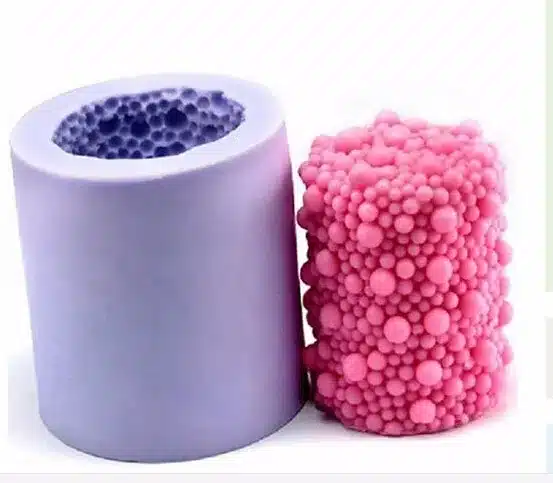Candle Molds Cake Decorating Tools Mold Bubble Silicone Mold Cylinder Soap Mold Diy Handmade Chocolate Jelly 1