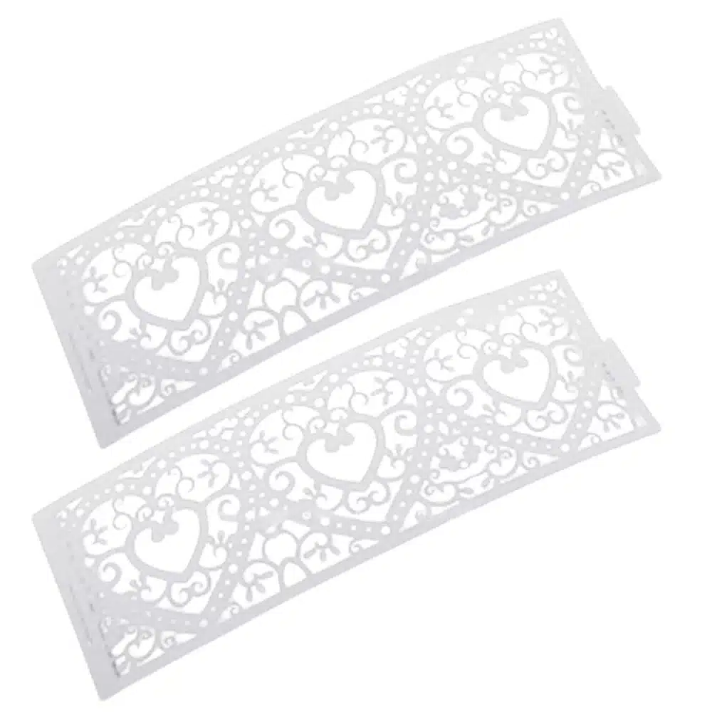 Behogar 50pcs Decorative Paper Wraps Candle Holders for Lanterns Flicking LED Tea Light Wedding Party Christmas Table Decoration 8