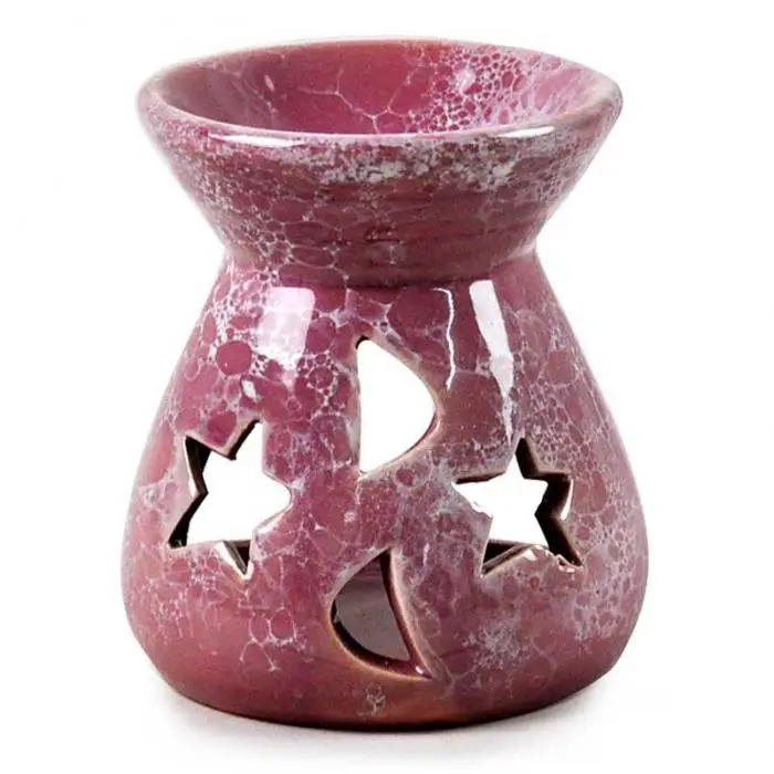 Romantic Oil Burner Fragrance Oils Aromatherapy tealight Candle Holders Simmering Granule Ceramic DC156 8