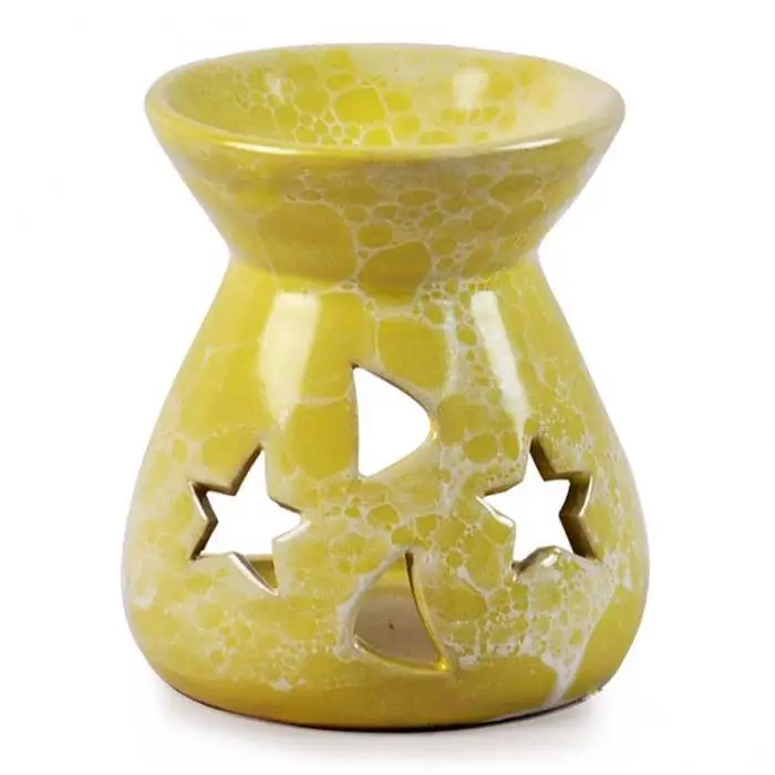 Romantic Oil Burner Fragrance Oils Aromatherapy tealight Candle Holders Simmering Granule Ceramic DC156 9
