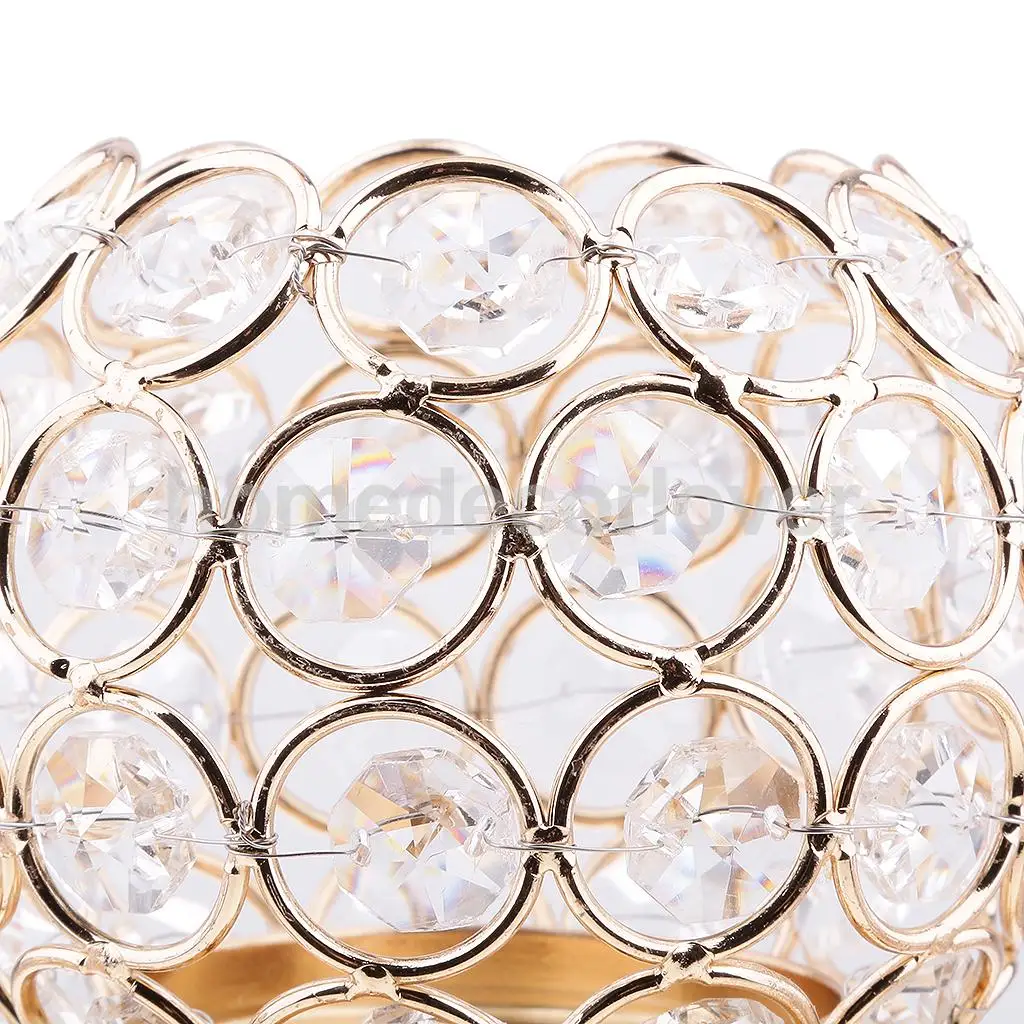 Wedding Holiday Party Tealight Candle Holder Candelabra 3-Arm Wedding Party Table Centerpiece Home Decor 13