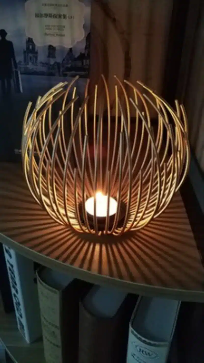 Creative Scandinavian Style Lightweight Candlestick Table Romantic Candlelight Dinner Props European Style Wedding Candle Holder 18