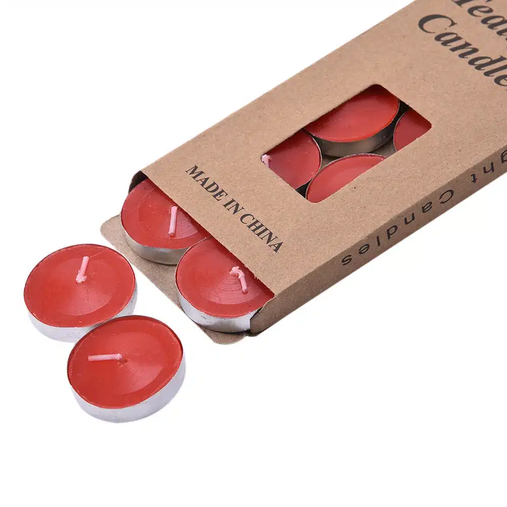 Flameless Candles Light For Wedding Decoration Romantic Party Holiday Smoke Scented Tasteless Tea Candles 30