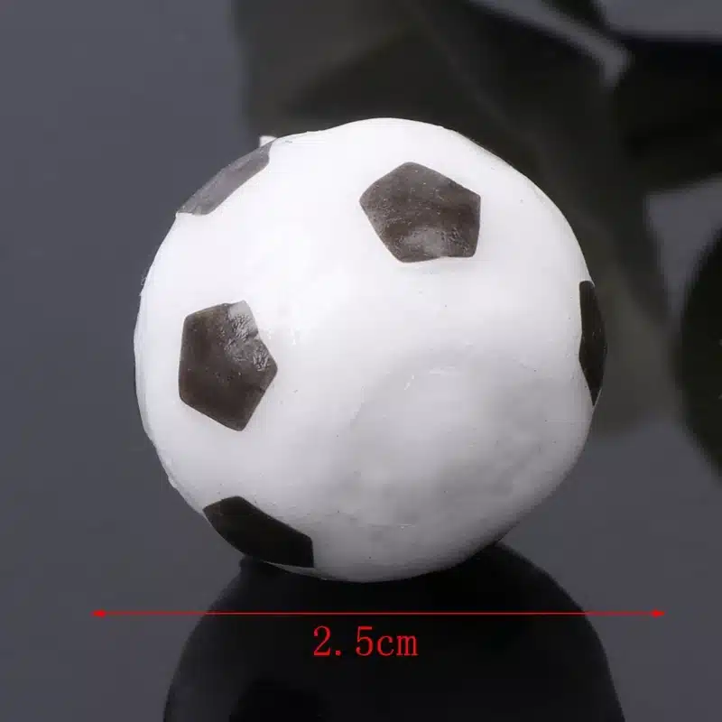 Newest 6Pcs/Set Soccer Ball Football Birthday Party Cake Candles Decorations Supplies Tool 11