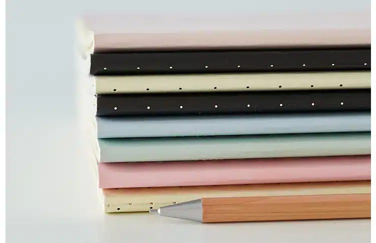 Dot Grid Notebook Stationery Lattice Creative Journaling Book Simple Soft Cover Dotted Bullet Journal Bujo 11