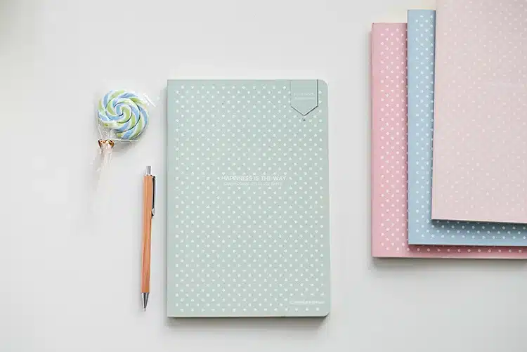 Dot Grid Notebook Stationery Lattice Creative Journaling Book Simple Soft Cover Dotted Bullet Journal Bujo 14