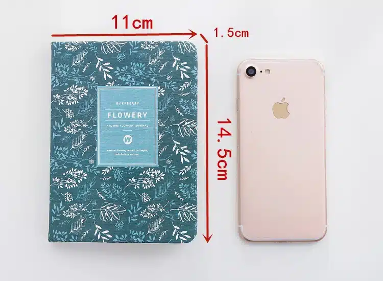 2019 Korean Kawaii Vintage Flower Schedule Yearly Diary Weekly Monthly Daily Planner Organizer Paper Notebook A6 Agendas 12