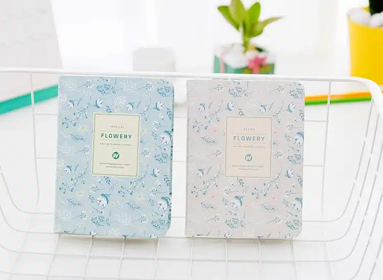 2019 Korean Kawaii Vintage Flower Schedule Yearly Diary Weekly Monthly Daily Planner Organizer Paper Notebook A6 Agendas 13