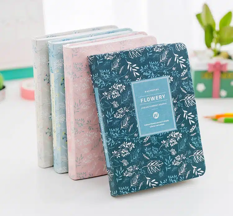 2019 Korean Kawaii Vintage Flower Schedule Yearly Diary Weekly Monthly Daily Planner Organizer Paper Notebook A6 Agendas 15