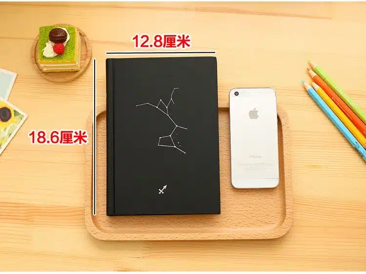 Cool Zodiac Vintage Diary notebook paper 96 sheets notebook notepad Creative Note book Office School Supplie notebooks 14