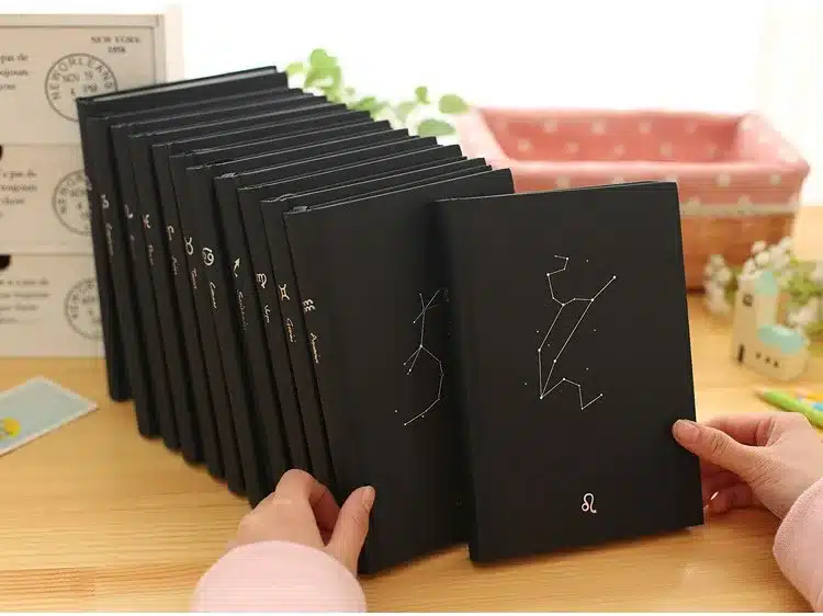 Cool Zodiac Vintage Diary notebook paper 96 sheets notebook notepad Creative Note book Office School Supplie notebooks 16