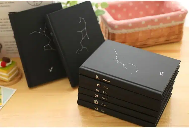 Cool Zodiac Vintage Diary notebook paper 96 sheets notebook notepad Creative Note book Office School Supplie notebooks 21