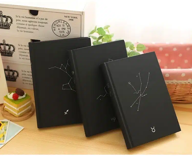 Cool Zodiac Vintage Diary notebook paper 96 sheets notebook notepad Creative Note book Office School Supplie notebooks 23