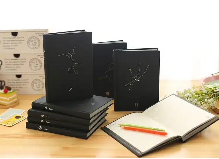 Cool Zodiac Vintage Diary notebook paper 96 sheets notebook notepad Creative Note book Office School Supplie notebooks 24