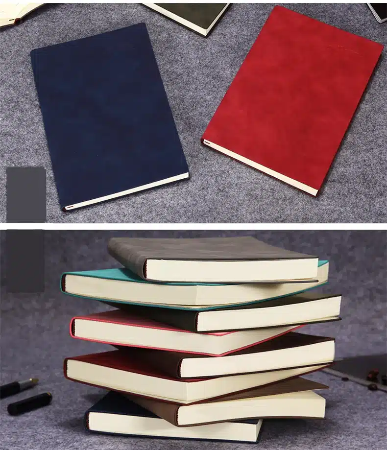 Bullet Journal Notebook stationery Leather business meeting record A5 Paper Diary Notepad Planners School agenda Gift office 16