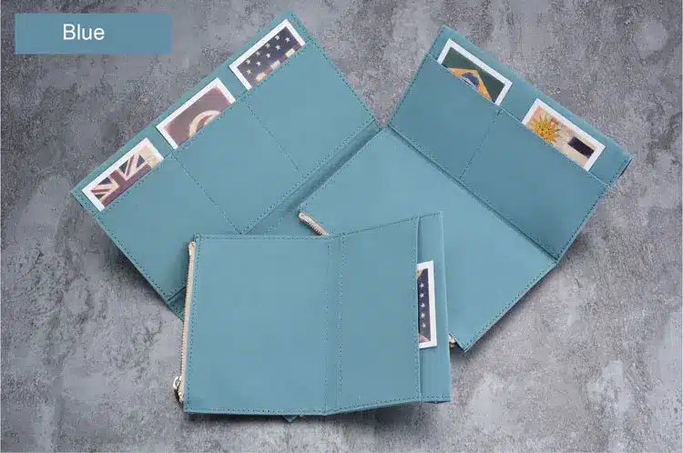 Fromthenon Vintage Storage Bag For Midori Travelers Notebook Zipper Pocket Retro Canvas Card Holder File bag School Stationery 11
