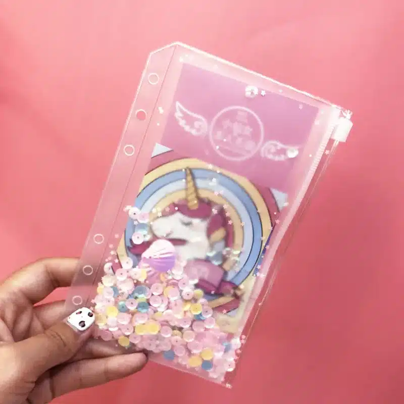 2019 INS Unicorn Planner Book Suit A6 Spiral Notebook Hand-book Students' Supply Office Stationery Learning Gift for Girl 16