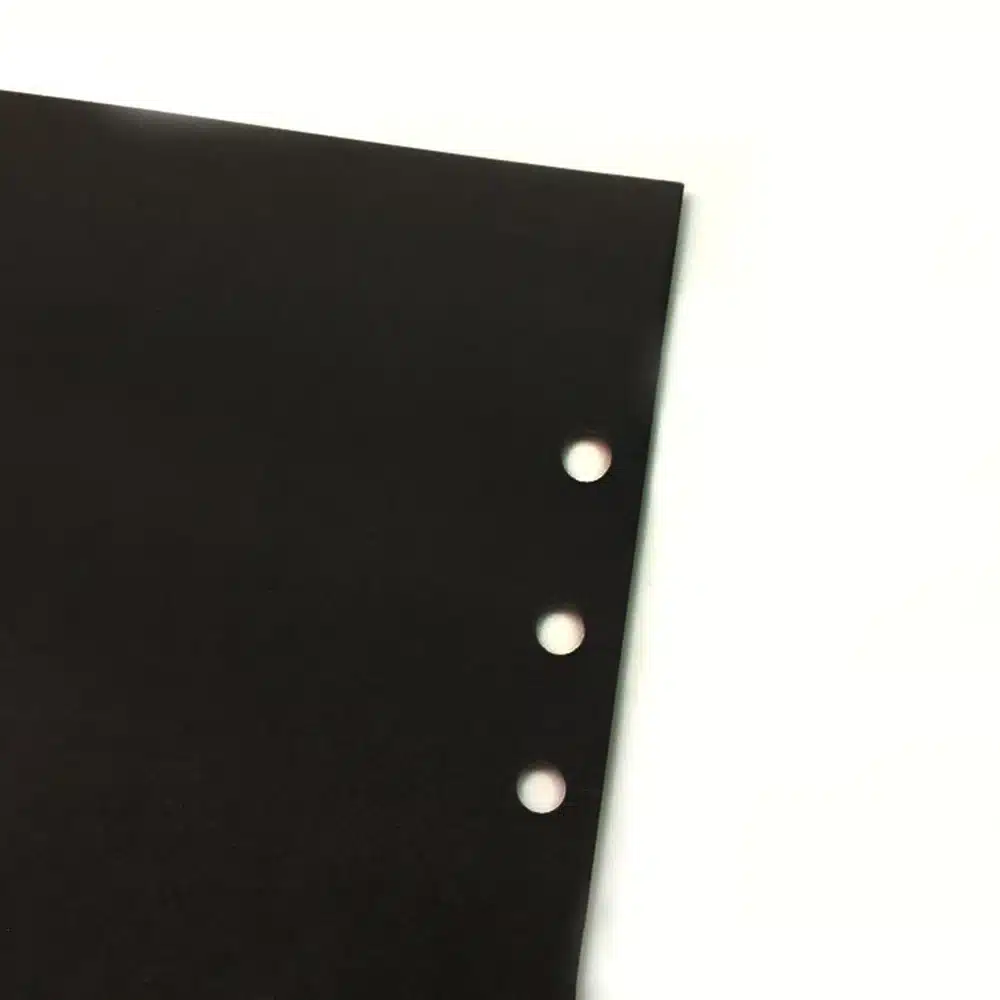 40 Sheets A5 A6 A7 Black Card Handmade Notebook Inside Pages Stationery Office School Supplies 21