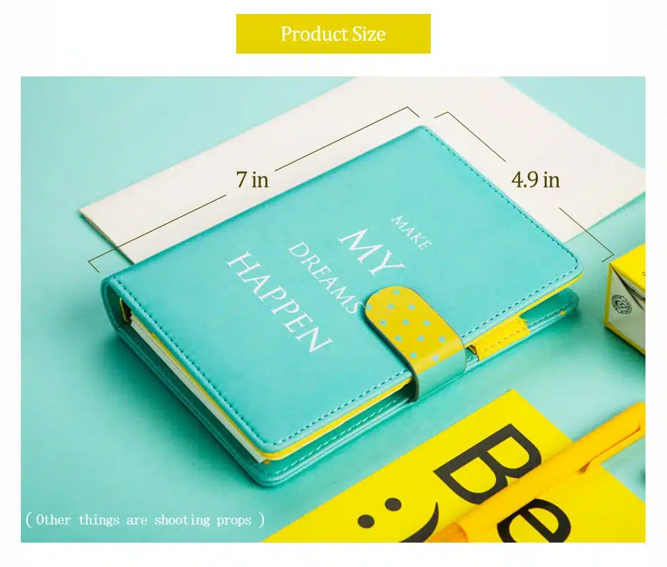 Planer Notebook A6 2019 Agenda Diary Journal Schedule Organizer Binder Notepad Plan Paper Portable Book Office Memo Student Gift 14