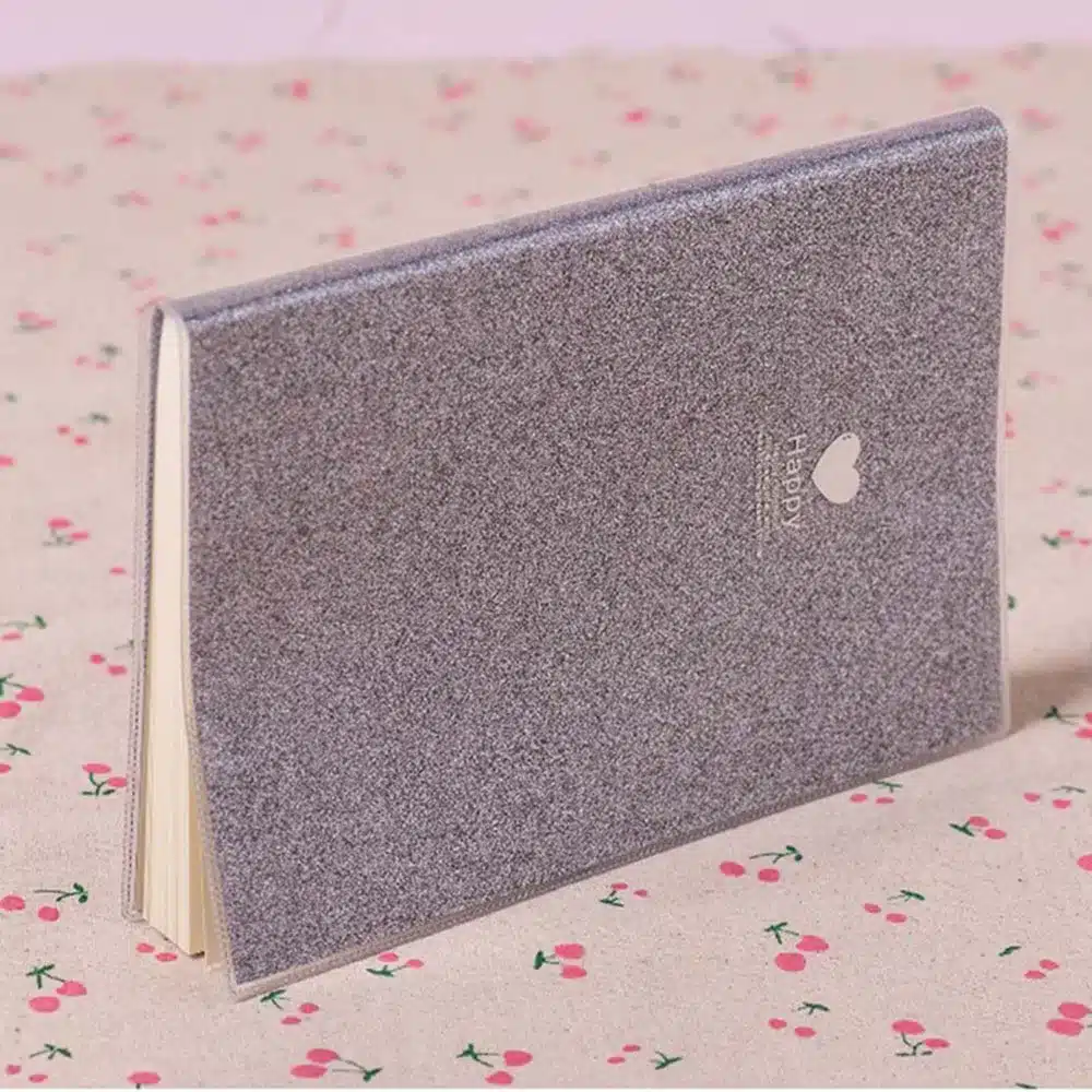 Creative PVC Notebook Paper Diary School Shiny Cool Kawaii Notebook Paper Agenda Schedule Planner Sketchbook Gift for kids 22