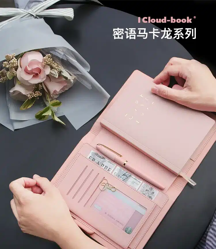 Lovely New Colored Travelers Diary, A6 Notebooks Wrinting Pads , Girl's Birthday Stationery GiftS Office Business Planner 4
