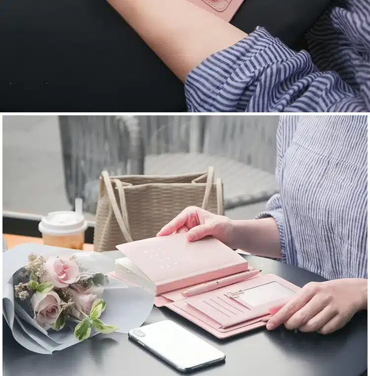 Lovely New Colored Travelers Diary, A6 Notebooks Wrinting Pads , Girl's Birthday Stationery GiftS Office Business Planner 5