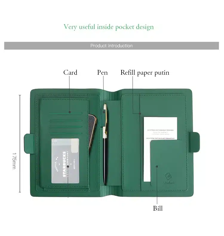 Lovely New Colored Travelers Diary, A6 Notebooks Wrinting Pads , Girl's Birthday Stationery GiftS Office Business Planner 10