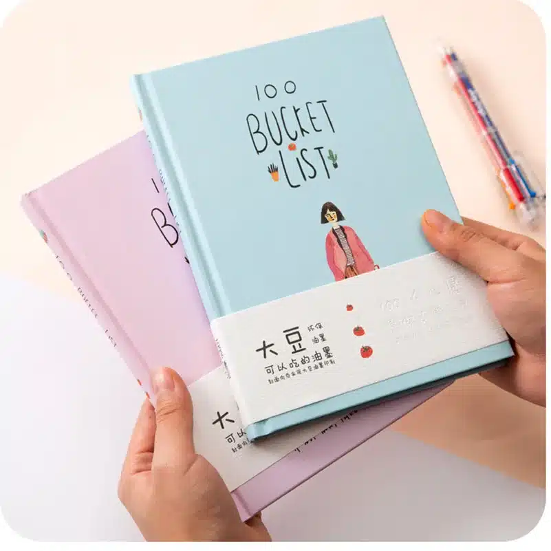 A5 Kawaii Hardcover Notebook Stationery Planner Cute School Diary Libretas Memos Student Gift School Chancery 14