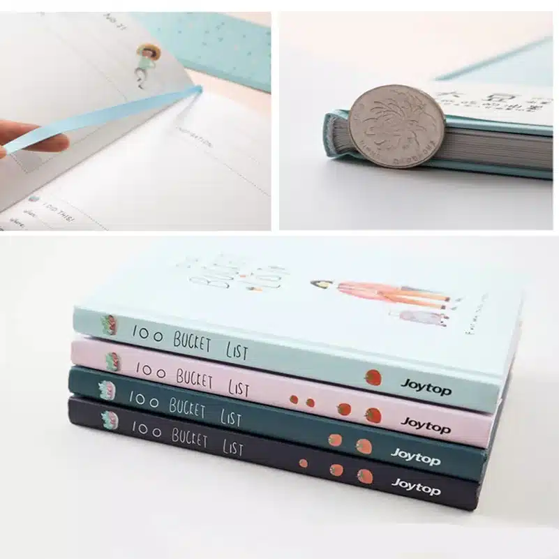 A5 Kawaii Hardcover Notebook Stationery Planner Cute School Diary Libretas Memos Student Gift School Chancery 17