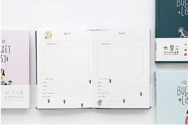 A5 Kawaii Hardcover Notebook Stationery Planner Cute School Diary Libretas Memos Student Gift School Chancery 27
