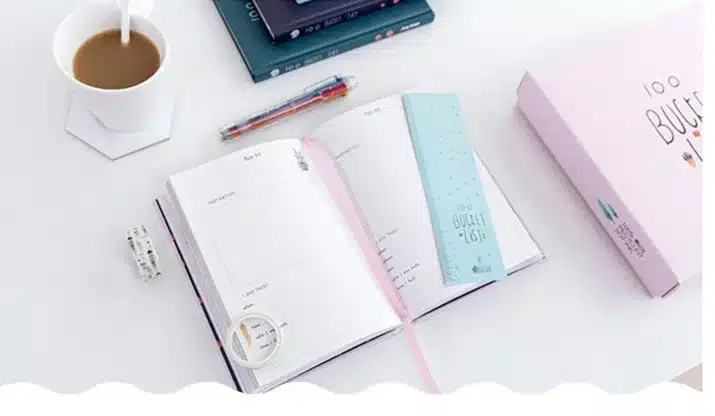 A5 Kawaii Hardcover Notebook Stationery Planner Cute School Diary Libretas Memos Student Gift School Chancery 29