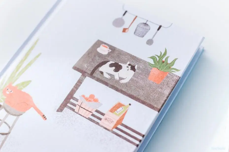 2019 Korean Kawaii Cute Cat Home Daily Schedule Personal Planner Organizer Notebook Agenda Planbook A5 Best For Student Gift 11