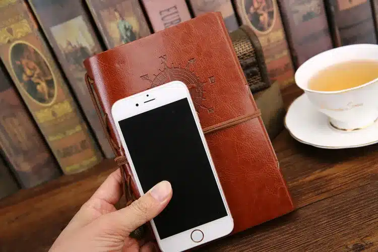 2018 Vintage Pirate A5 Diary Notebook Agenda With Faux Leather Cover Filofax Note Book For School Korean Stationery or Traveler 7