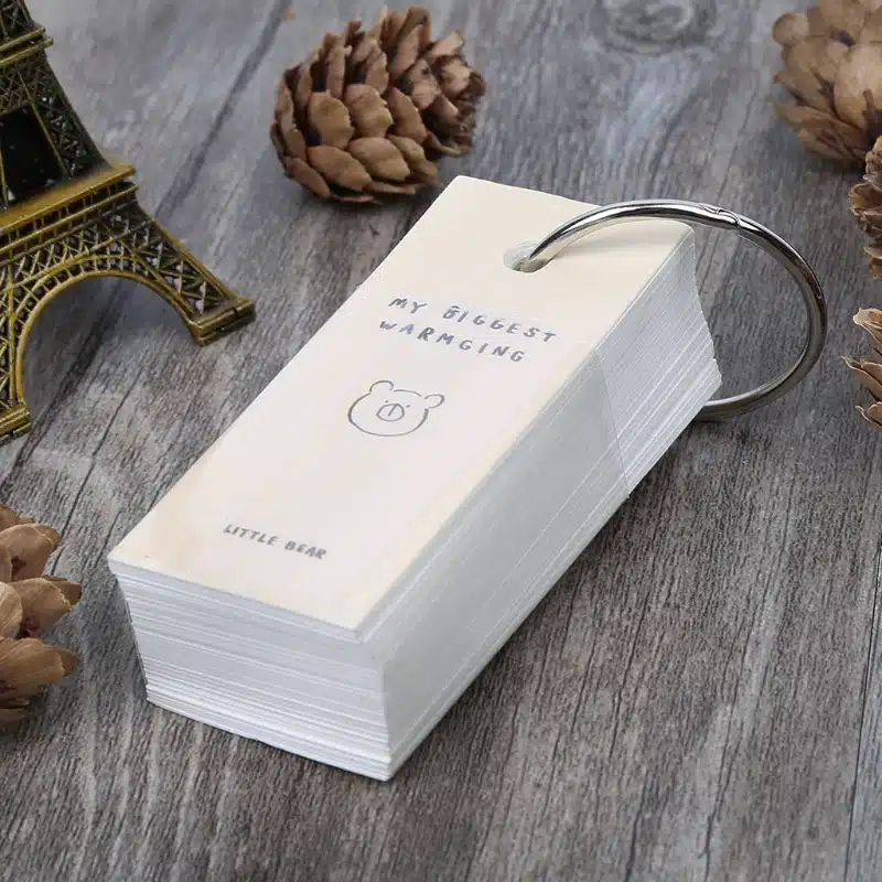 110 Sheets Lovely Mini Notebook School Supply Vocabulary Writing Reciting Book 13