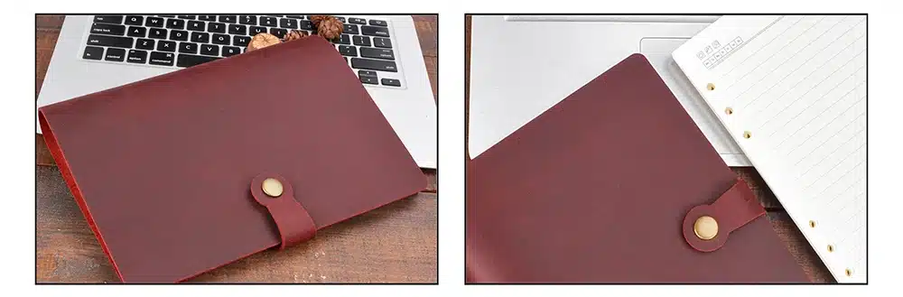 Moterm Classic Business Leather Notebook A5 Cowhide Cover Refillable Journal Diary Loose Leaf Sketchbook Planner Free Shipping 18