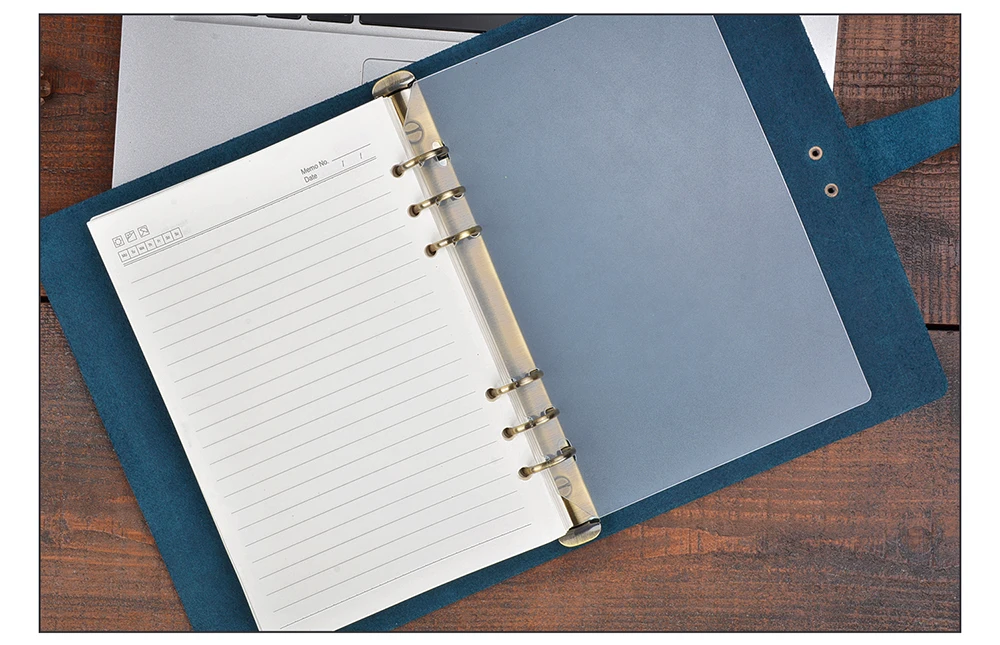 Moterm Classic Business Leather Notebook A5 Cowhide Cover Refillable Journal Diary Loose Leaf Sketchbook Planner Free Shipping 20